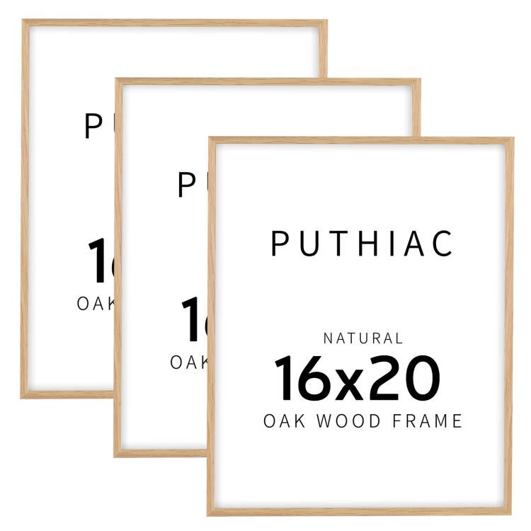 Oak Wood Picture Frame - 8x10,11x14,12x16,16x20