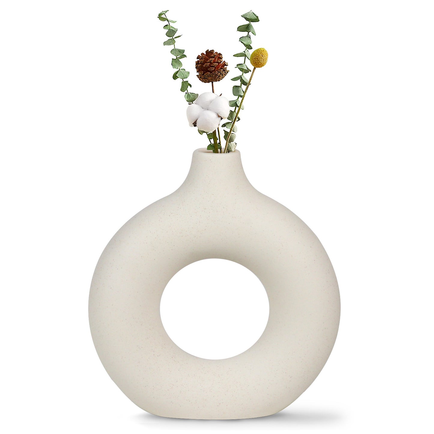 White Ceramic Vase