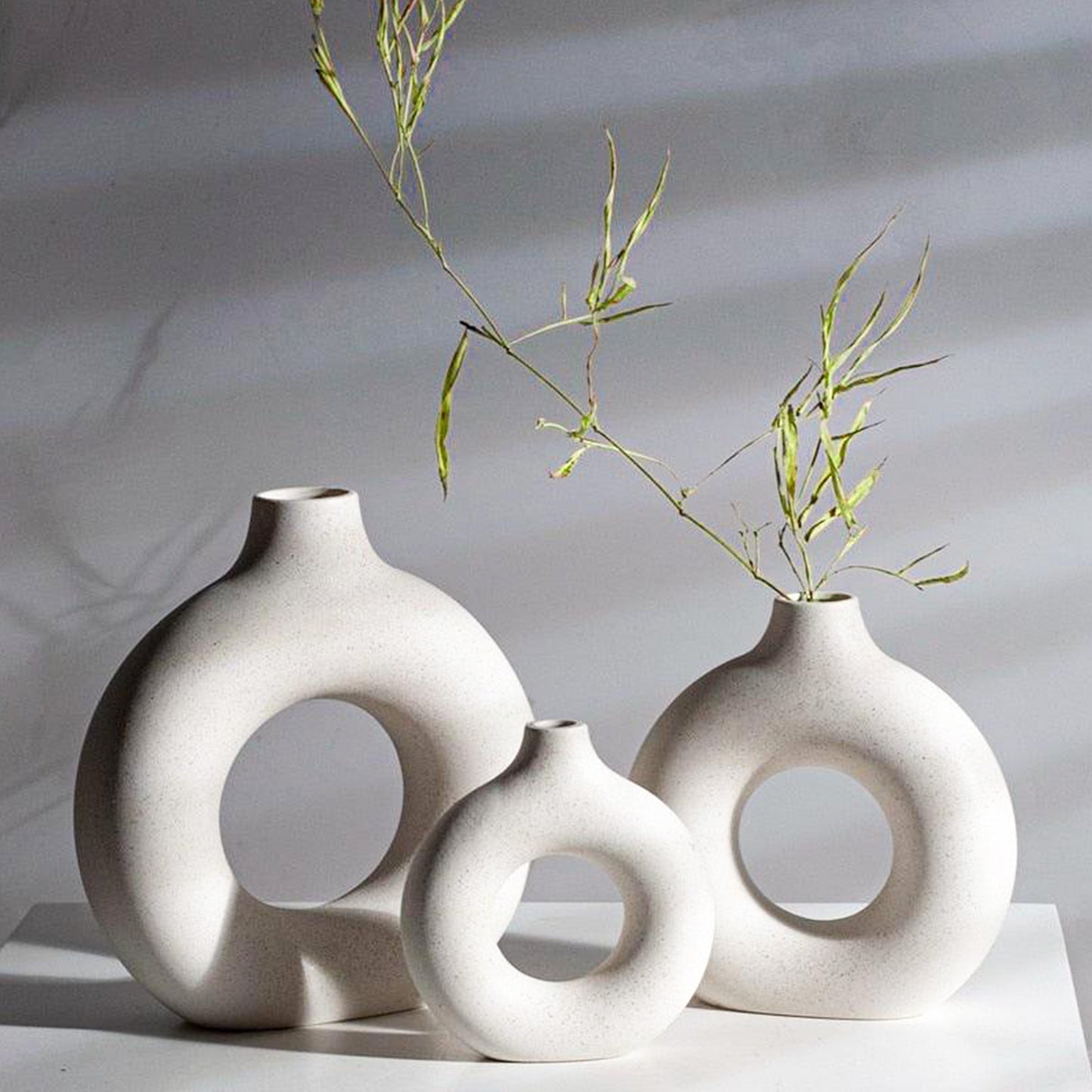 White Ceramic Vase