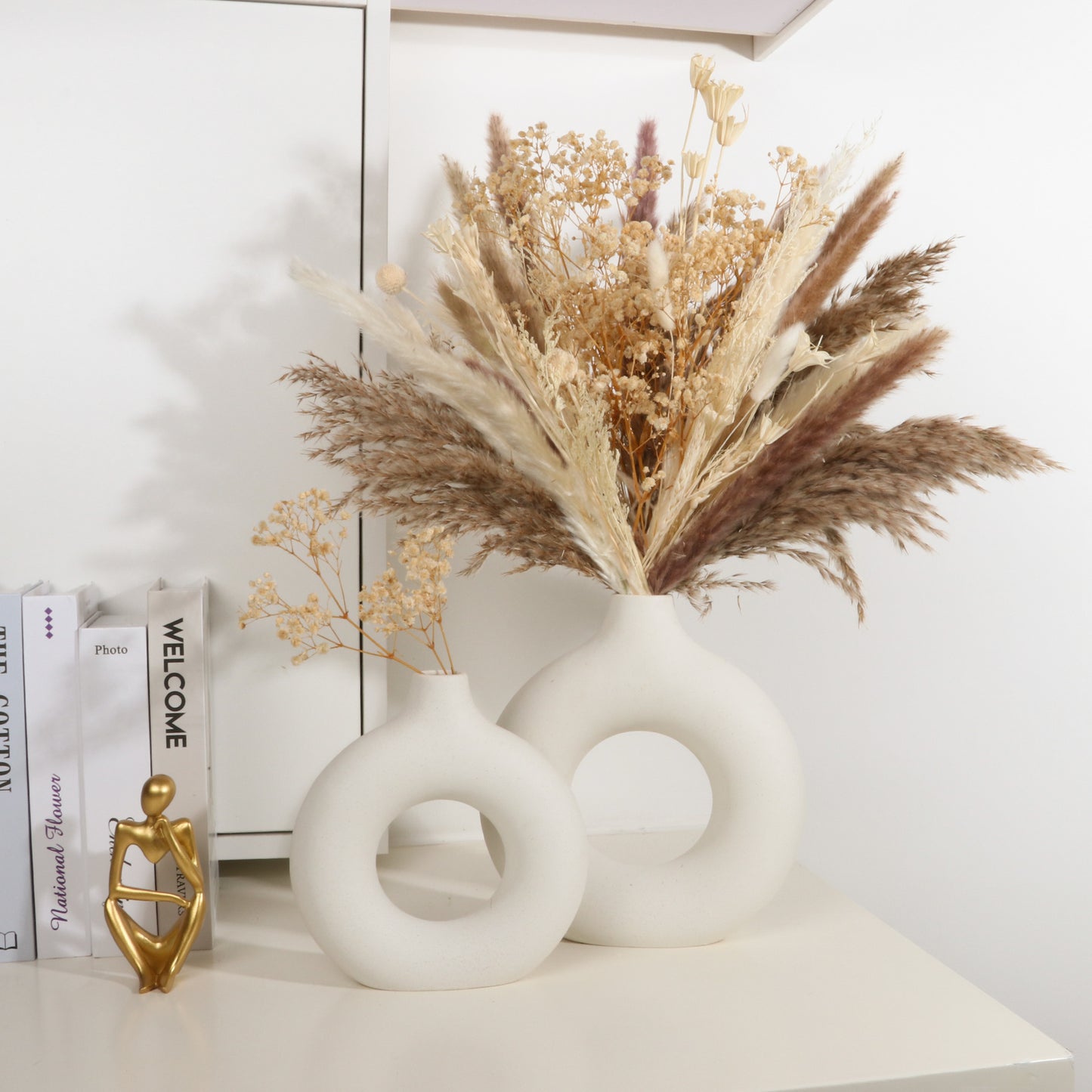 12 Varieties Pampas Grass Decor Bouquet