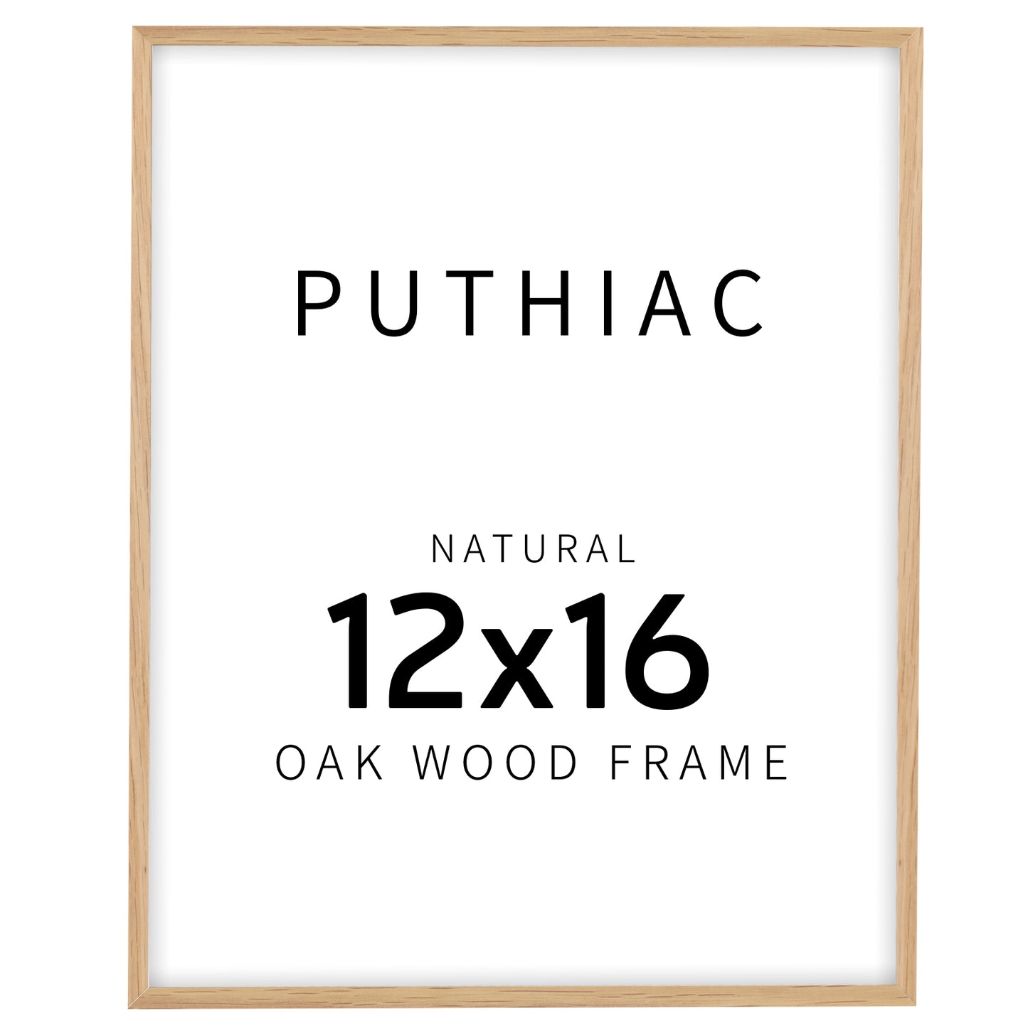 Oak Wood Picture Frame - 8x10,11x14,12x16,16x20