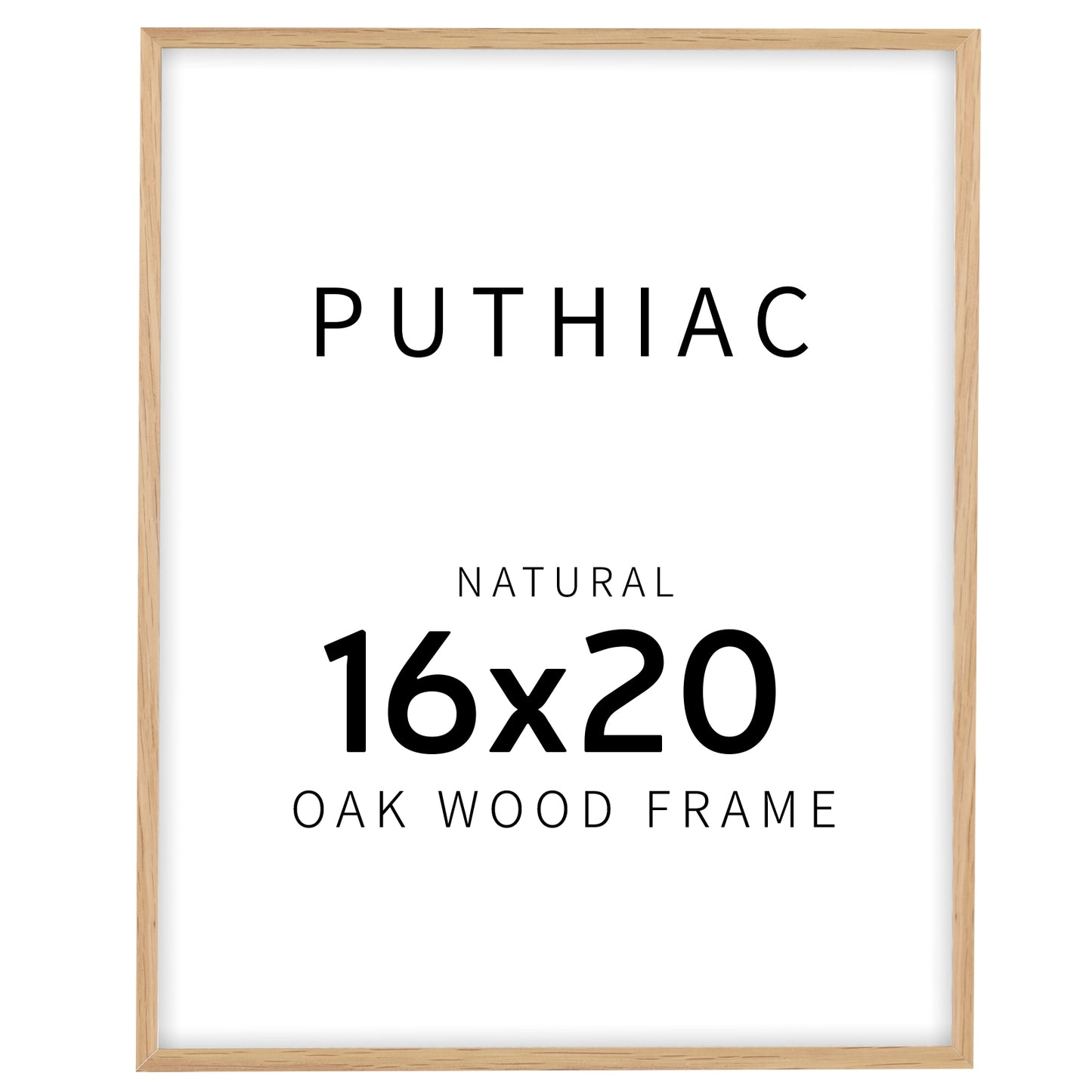 Oak Wood Picture Frame - 8x10,11x14,12x16,16x20