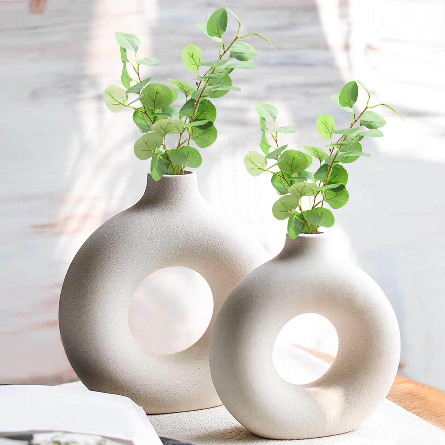 White Ceramic Vase