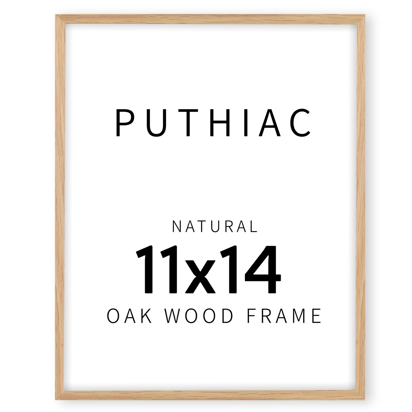 Oak Wood Picture Frame - 8x10,11x14,12x16,16x20