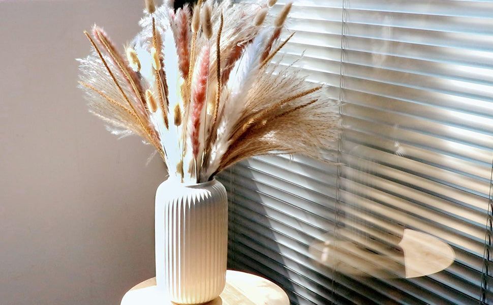 120Pcs Dried Pampas Grass Decor