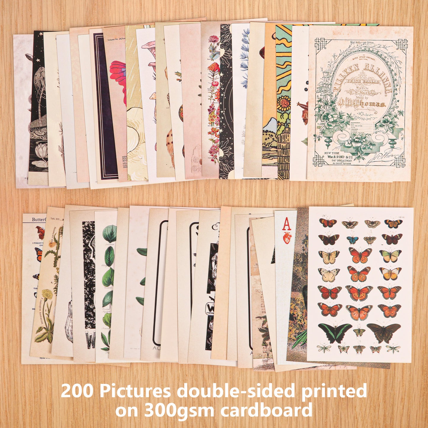 100PCS Vintage Photo Aesthetic Posters