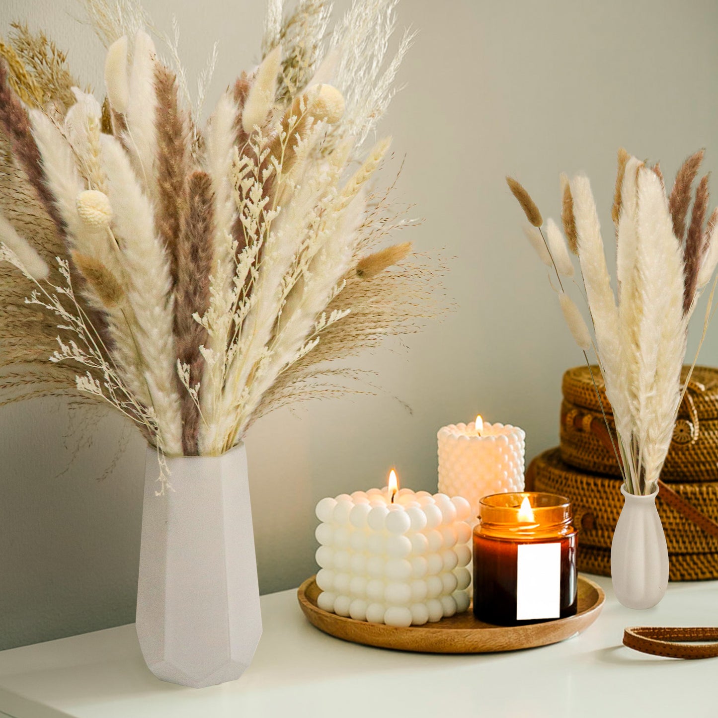 12 Varieties Pampas Grass Decor Bouquet