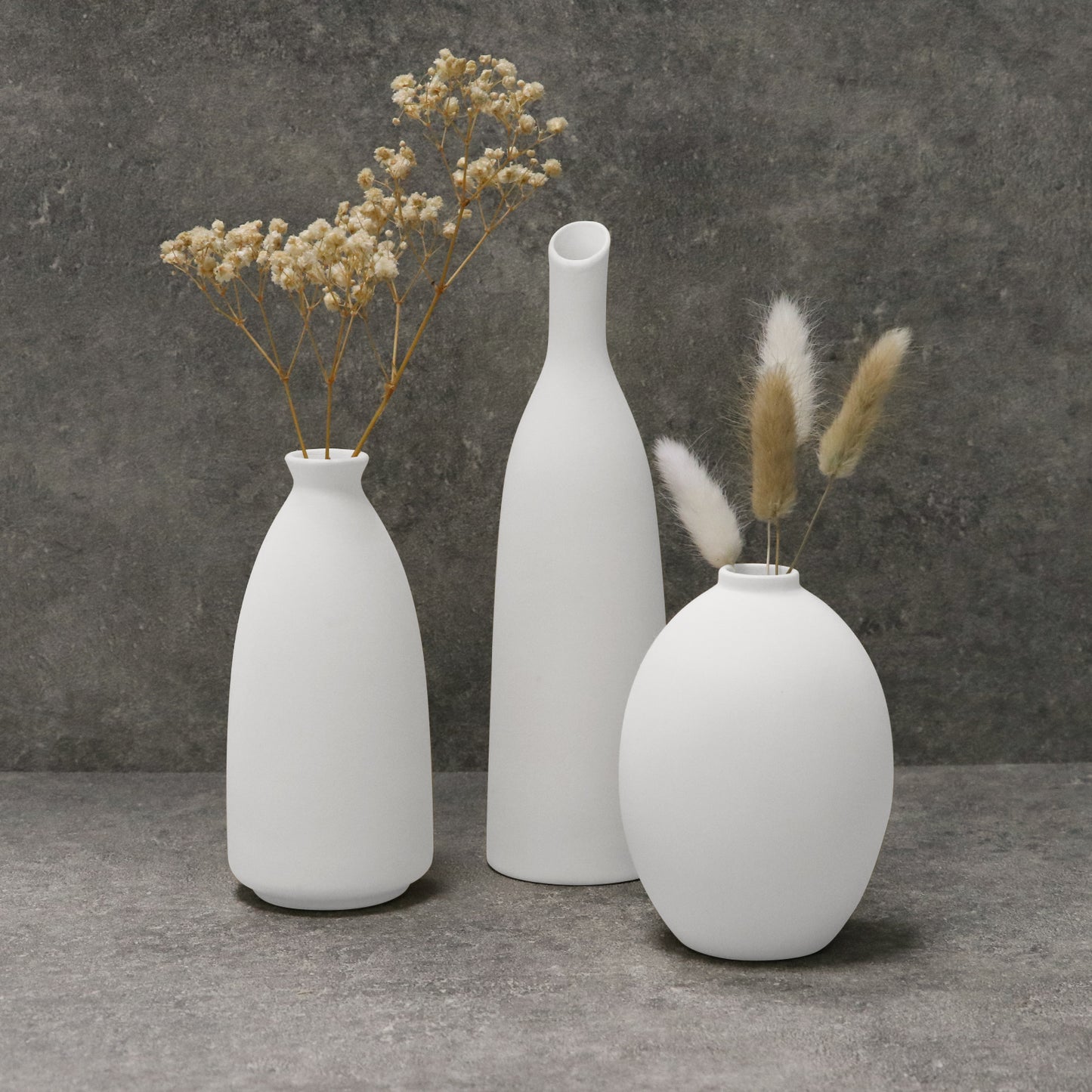 Ceramic Vase for Decor , Small Pampas Grass Flower Vases